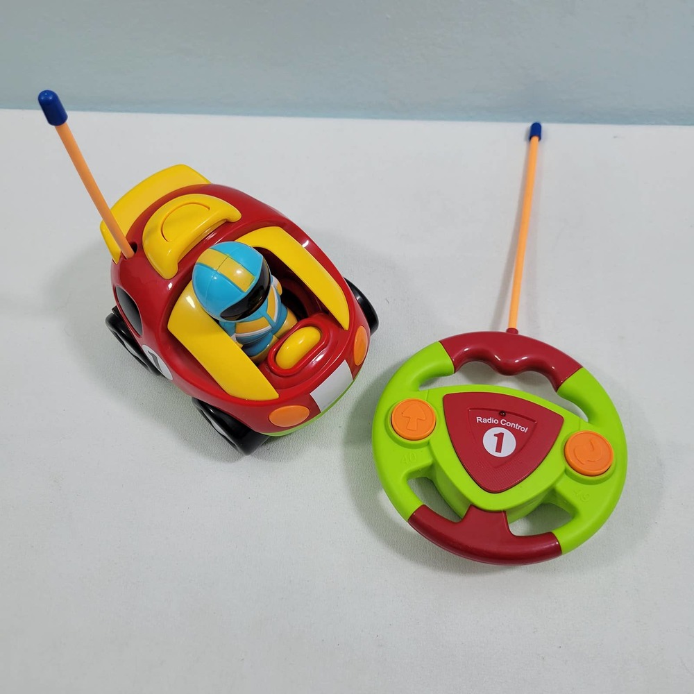 Remote Control 4" Toddler Car With Music & Lights Works Great 113022-3clo1 - Picture 2 of 5